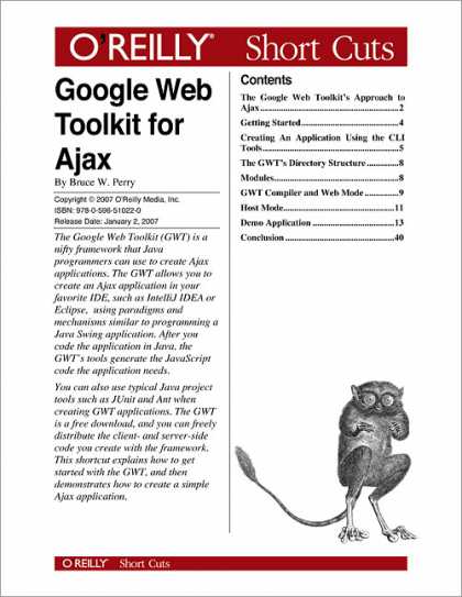 O'Reilly Books - Google Web Toolkit for Ajax