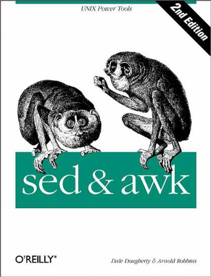 O'Reilly Books - sed & awk, Second Edition