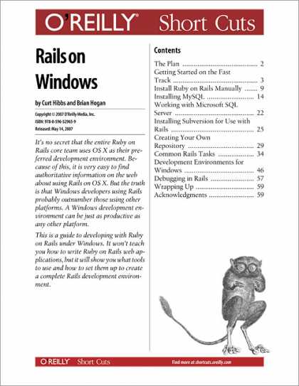 O'Reilly Books - Rails on Windows
