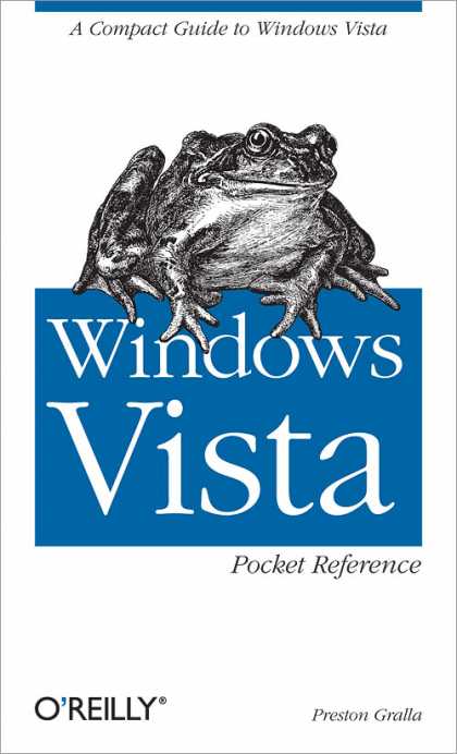 O'Reilly Books - Windows Vista Pocket Reference