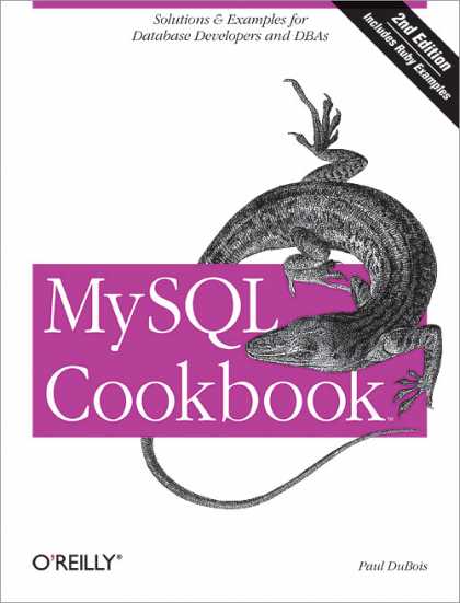 O'Reilly Books - MySQL Cookbook, Second Edition