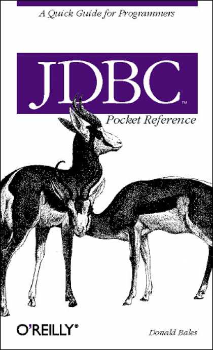 O'Reilly Books - JDBC Pocket Reference