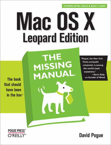 O'Reilly Books - Mac OS X Leopard: The Missing Manual