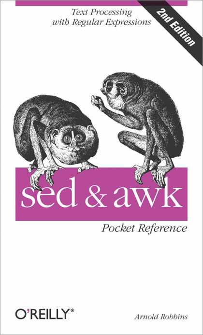 O'Reilly Books - sed and awk Pocket Reference, Second Edition