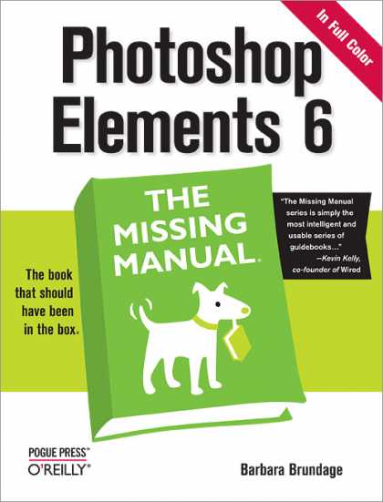 O'Reilly Books - Photoshop Elements 6: The Missing Manual