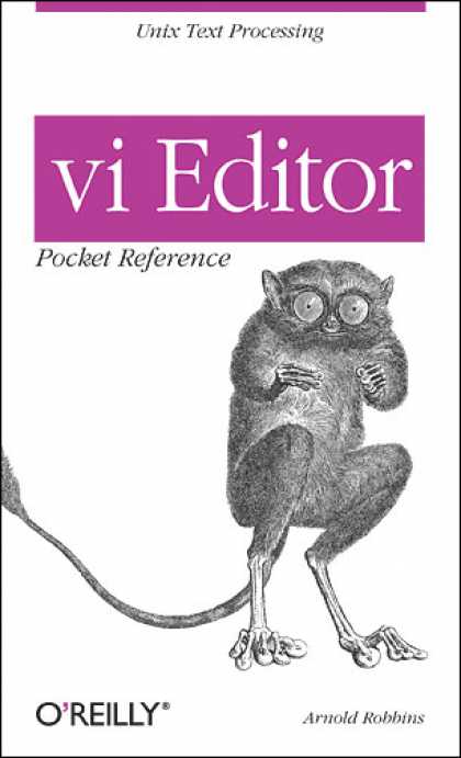 O'Reilly Books - vi Editor Pocket Reference