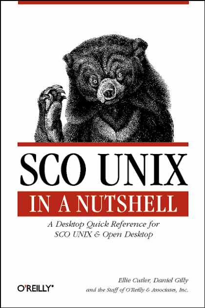 O'Reilly Books - SCO UNIX in a Nutshell