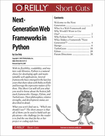 O'Reilly Books - Next-Generation Web Frameworks in Python