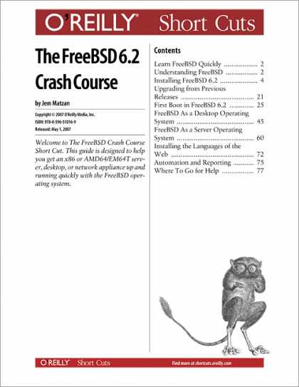 O'Reilly Books - The FreeBSD 6.2 Crash Course