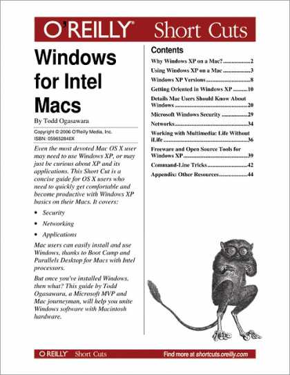O'Reilly Books - Windows for Intel Macs