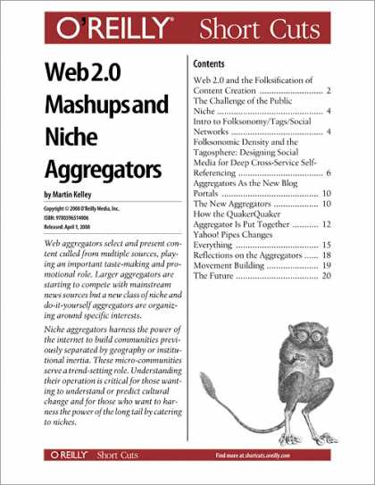 O'Reilly Books - Web 2.0 Mashups and Niche Aggregators