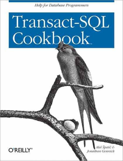 O'Reilly Books - Transact-SQL Cookbook