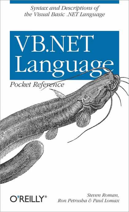 O'Reilly Books - VB.NET Language Pocket Reference