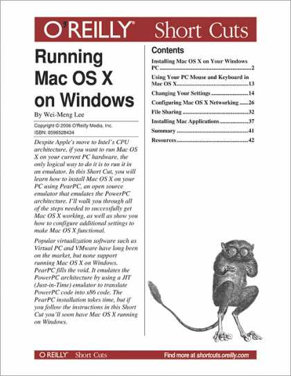 O'Reilly Books - Running Mac OS X on Windows