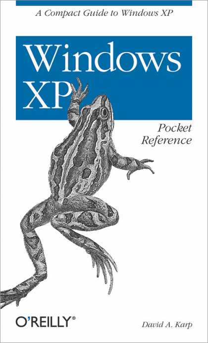 O'Reilly Books - Windows XP Pocket Reference