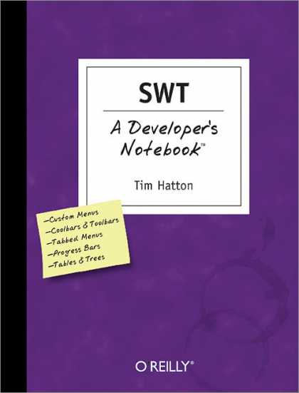 O'Reilly Books - SWT: A Developer's Notebook