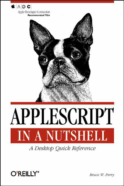 O'Reilly Books - AppleScript in a Nutshell