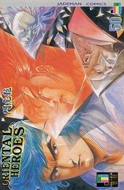 Oriental Heroes 50 - Jademan Comics - Asia - Blue - Hair - Broken Glass