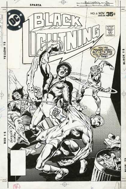 Original Cover Art - Black Lightning