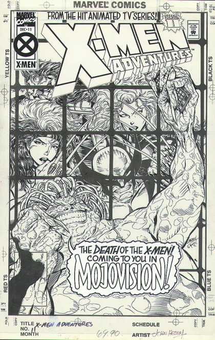 Original Cover Art - X-Men Adventures