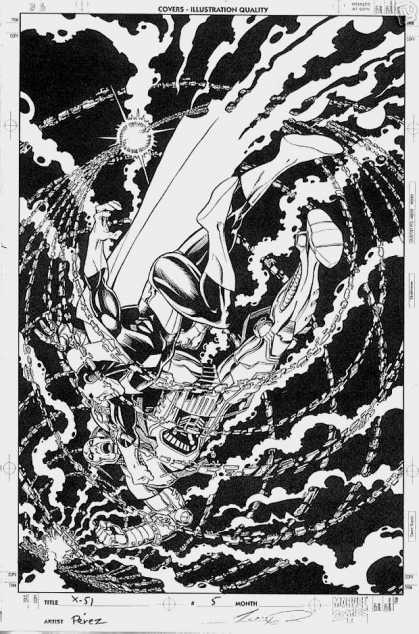 Original Cover Art - X-51 #5 Cover