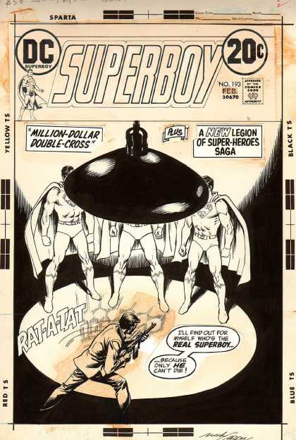 Original Cover Art - Superboy #193 Cover (1972)
