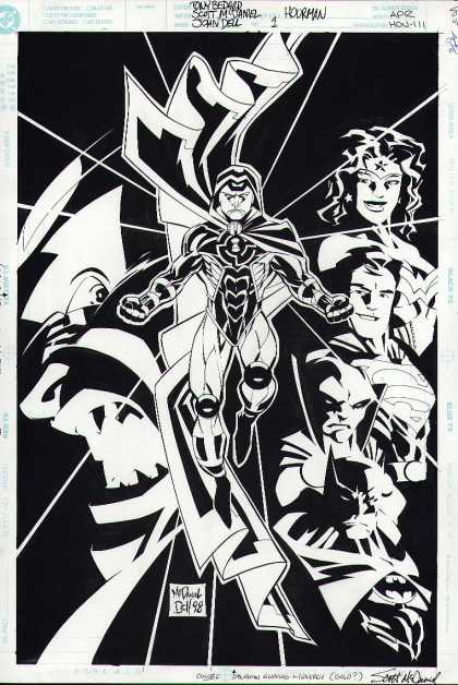 Original Cover Art - Hourman #1 Cover (1998)