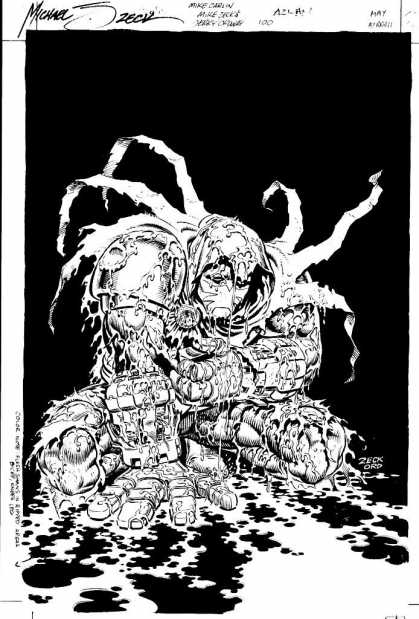 Original Cover Art - Azrael #100 Cover (2003)