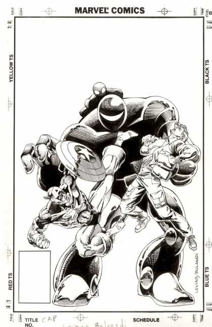 Original Cover Art - Captain America