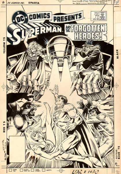 Original Cover Art - DC Comics Presents #77 Cover (1983)