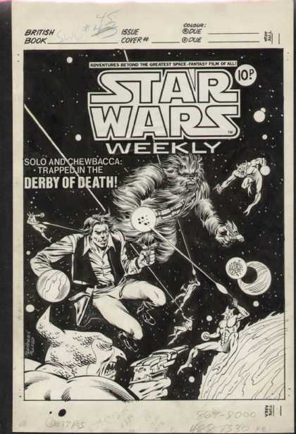 Original Cover Art - Star Wars Weekly