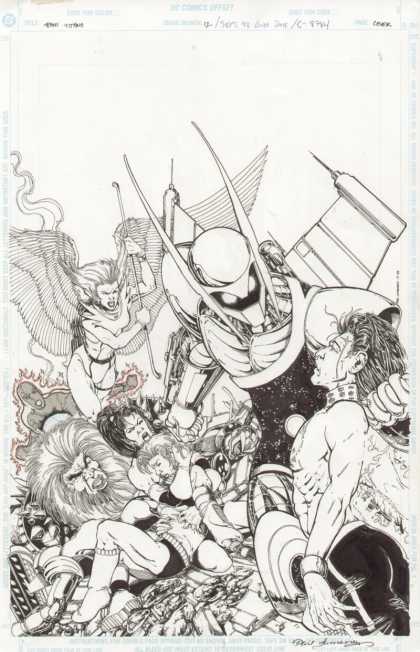 Original Cover Art - Teen Titans