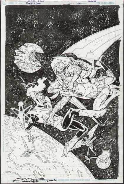 Original Cover Art - Firestorm