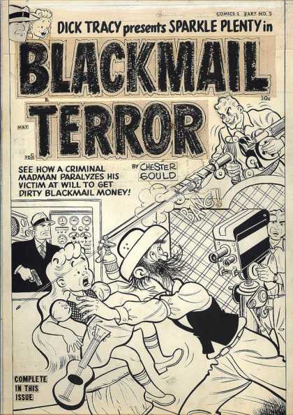 Original Cover Art - Dick Tracy Comics, Special Edition (1953)