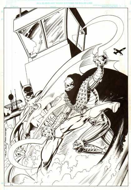 Original Cover Art - Batman: British cover