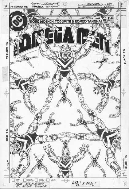 Original Cover Art - Omega Men - Dc - Doug Moench - Tod Smith - Romeo Tanghal - Omega Men