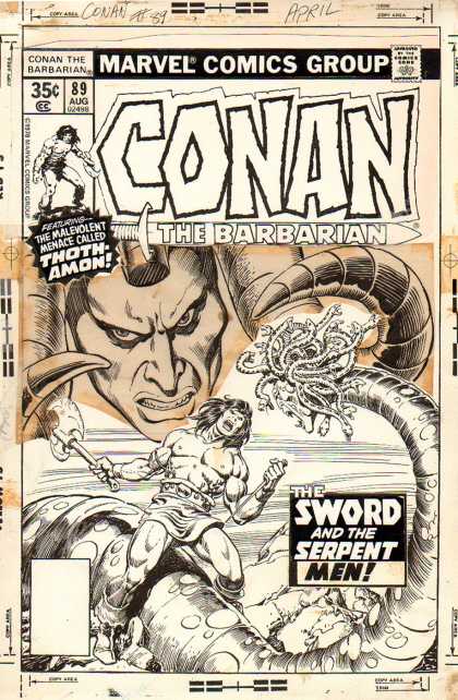 Original Cover Art - Conan #89 Cover (1978)