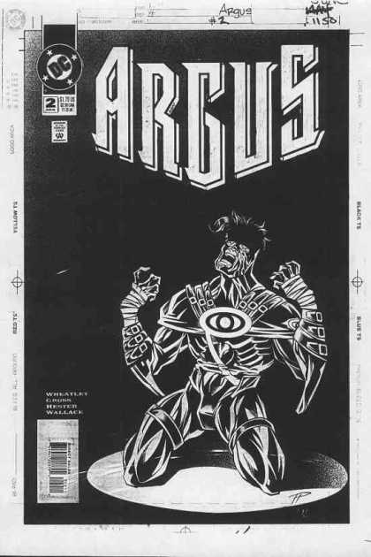 Original Cover Art - Argus - Issue 2 - Shackles - Rope - Belts - Screaming