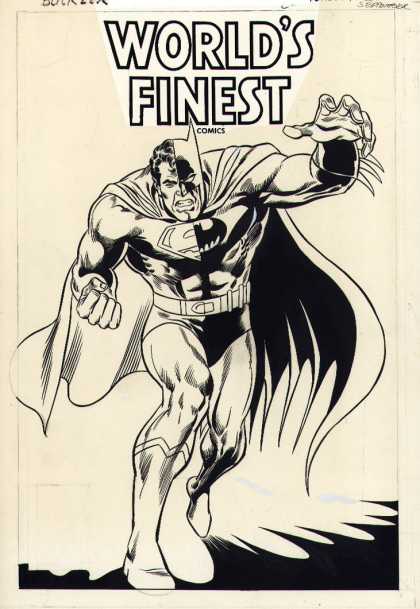 Original Cover Art - World's Finest #283 Cover