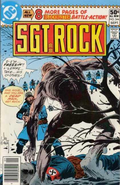 Our Army at War 344 - Sgt Rock - Nazi - Swasticka - Dc Comics - World War Ii