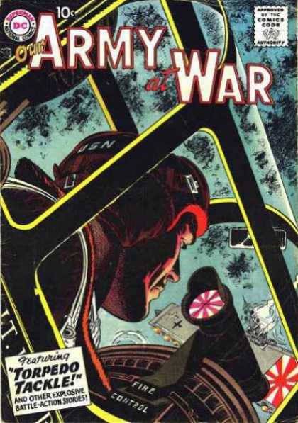 Our Army at War 70 - Japan - Dc - Dc Comics - War - Torpedo Tackle