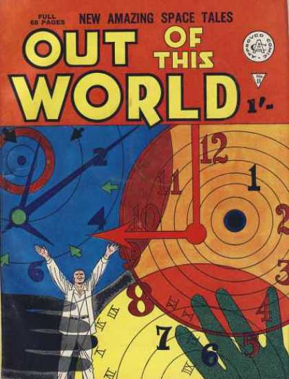 Out Of This World 11 - New Amazing Space Tales - Approved Comic - Numbers - Roman Letters - Full 68 Pages