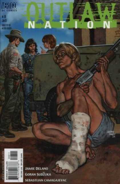 Outlaw Nation 8 - The Plot Thickens - The Women Were Looking For Him - Rifle At The Ready - Outlaws From Hell - Jamie Delano