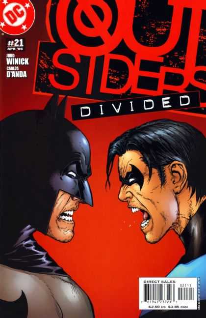 Outsiders 21 - Dc - Judd Winick - Carlos Danda - Faces - Superheroes - Doug Mahnke, Jim Aparo