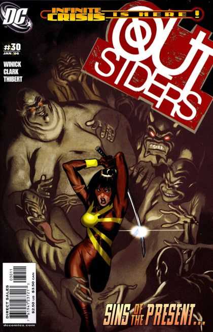 Outsiders 30 - Infinite Crisis Is Here - Sword - Sins Of The Present - Clark - Thibert