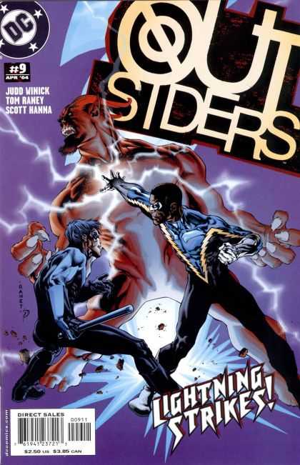 Outsiders 9 - Judd Winick - Tom Raney - Scott Hanna - Fighting - Superheroe - Jim Aparo, Tom Raney