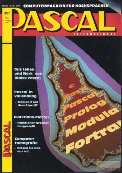 Pascal International - 3/1987