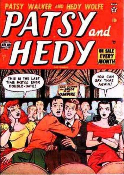 Patsy and Hedy 7 - Every Month - Man - Woman - Seat - Vampire