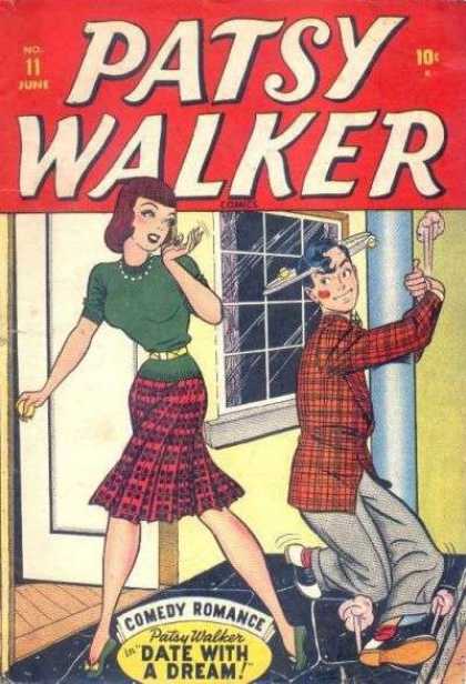 Patsy Walker 11 - Door - Girl - Window - Date Whit A Dream - Comedy Romance