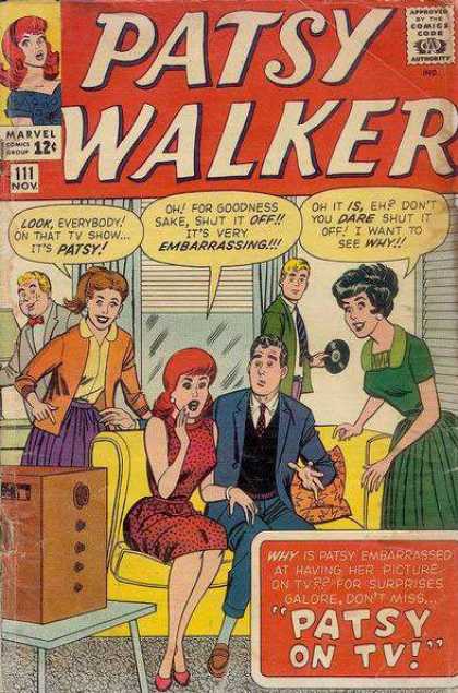 Patsy Walker 111 - Patsy On Tv - Embarrassing - Shut It Off - Surprises Galore - Living Room